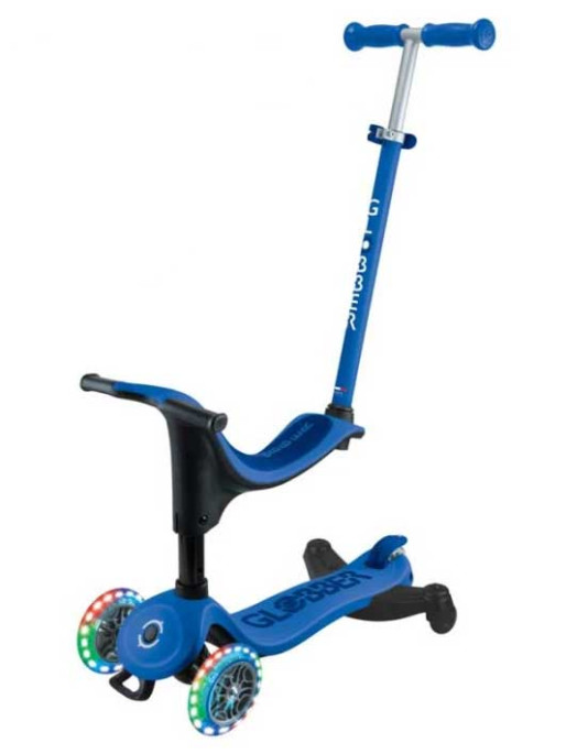 GLOBBER Тротинетка 4 в 1 GO UP SPORTY LIGHTS 360