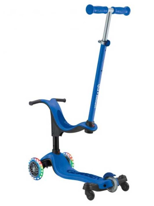 GLOBBER Тротинетка 4 в 1 GO UP SPORTY LIGHTS 360