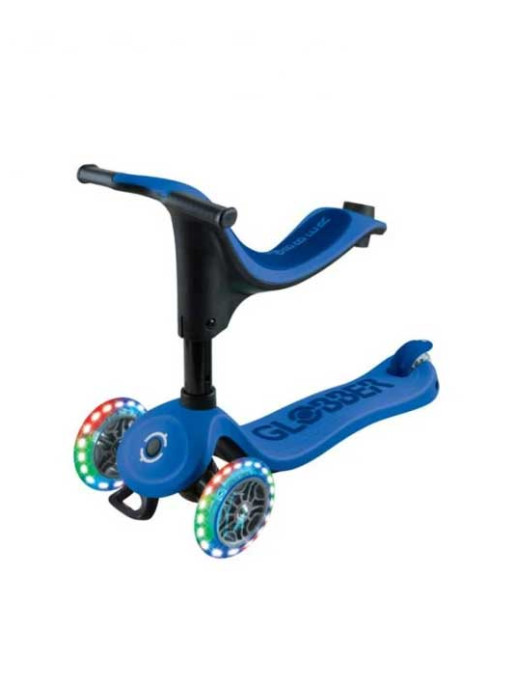 GLOBBER Тротинетка 4 в 1 GO UP SPORTY LIGHTS 360