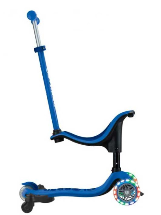 GLOBBER Тротинетка 4 в 1 GO UP SPORTY LIGHTS 360