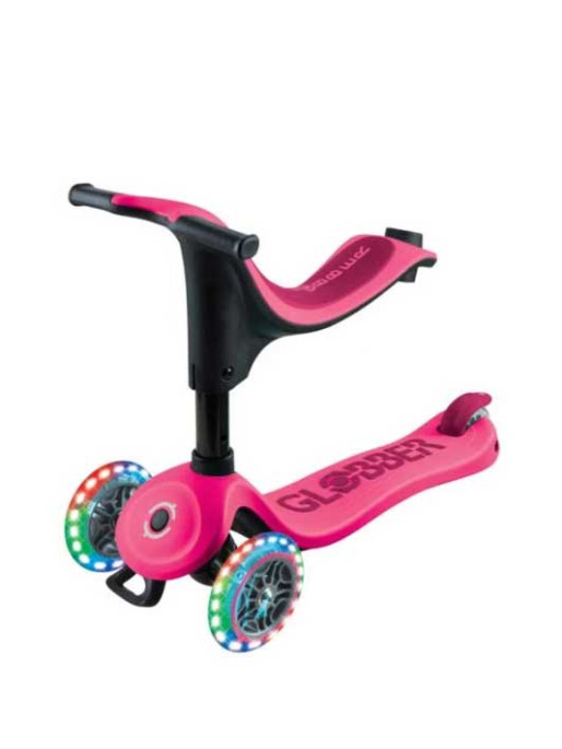 GLOBBER Тротинетка 4 в 1 GO UP SPORTY LIGHTS 360