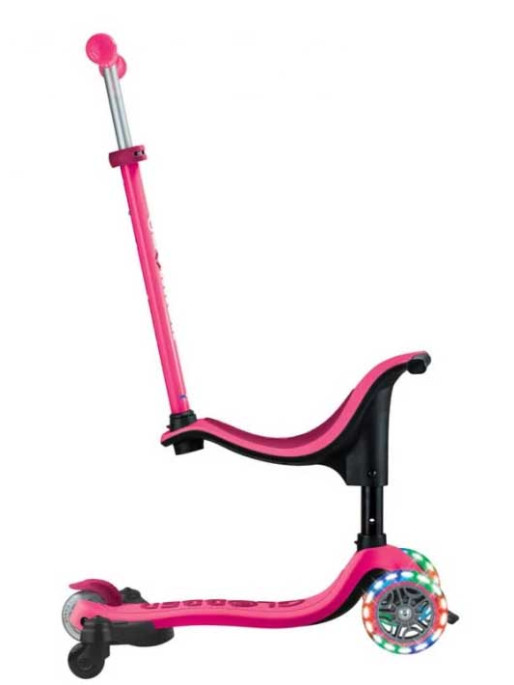 GLOBBER Тротинетка 4 в 1 GO UP SPORTY LIGHTS 360