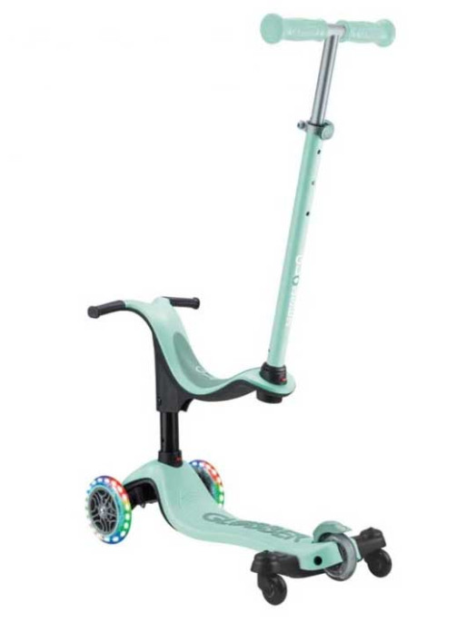 GLOBBER Тротинетка 4 в 1 GO UP SPORTY LIGHTS 360