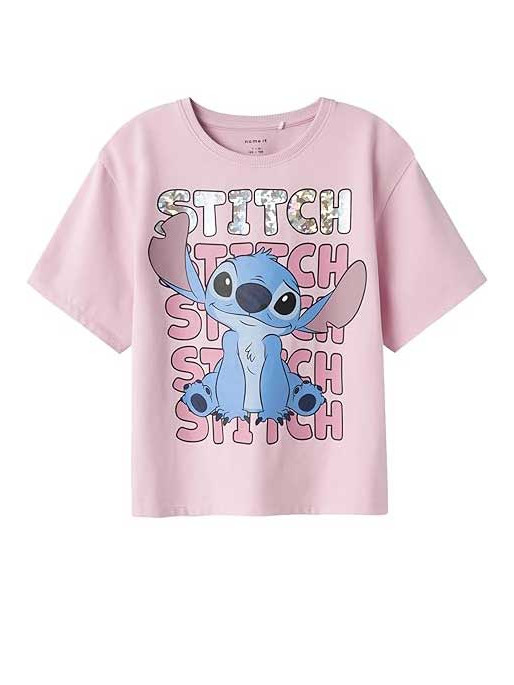 NAME IT NKFNYRI STITCH SS NREG TOP BOX WDI T-shirt
