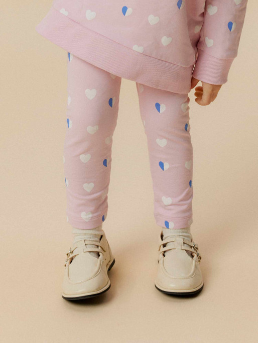 NAME IT Dečije helanke NMFLIA SWEAT LEGGING BRU