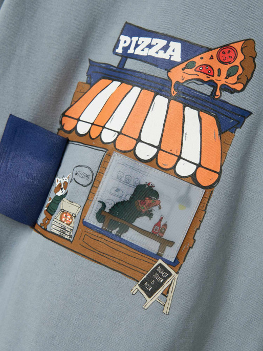 NAME IT Bluza Nmmnabir Ls Nreg Top Box