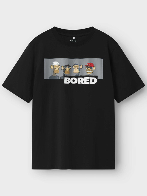 NAME IT T-shirt NLMDUFF BOD L SS TOP BOX NOOS SKY