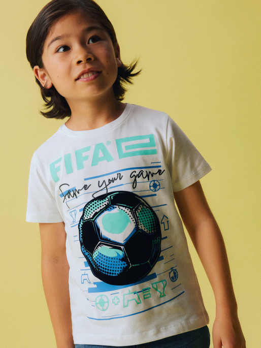 NAME IT T-shirt NKMADIAN FIFAE SS TOP BOX VDE