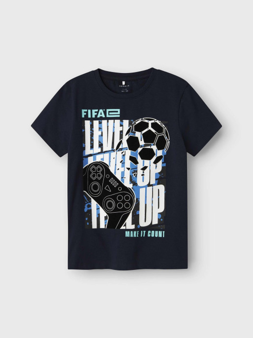 NAME IT T-shirt NKMADIAN FIFAE SS TOP BOX VDE