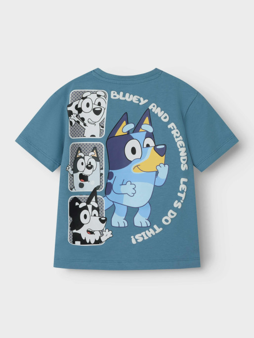 NAME IT Παιδική Κοντομάνικη Μπλούζα NMMFLICK BLUEY SS
