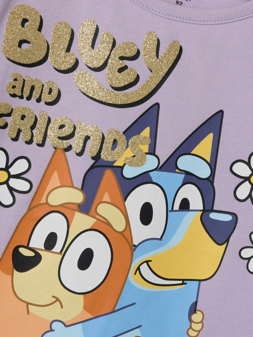 NAME IT Тениска NMFFARA BLUEY SS TOP SKY