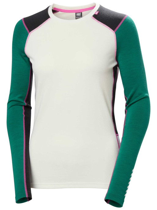 HELLY HANSEN W LIFA MERINO MIDWEIGHT CREW