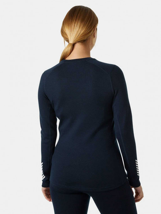 HELLY HANSEN W LIFA MERINO MIDW GRA Long-Sleeve Crew Base Layer