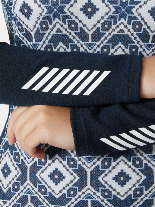 HELLY HANSEN W LIFA MERINO MIDW GRA Long-Sleeve Crew Base Layer