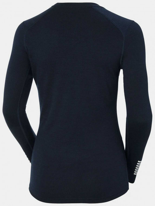 HELLY HANSEN W LIFA MERINO MIDW GRA Long-Sleeve Crew Base Layer