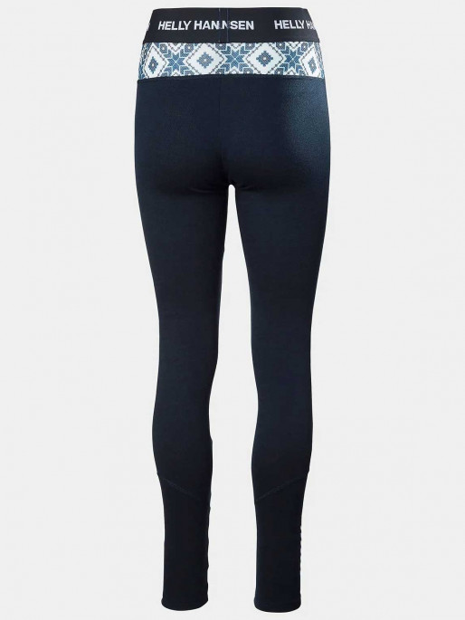 HELLY HANSEN-W LIFA MERINO MIDWEIGHT PANT BLACK - Thermal leggings