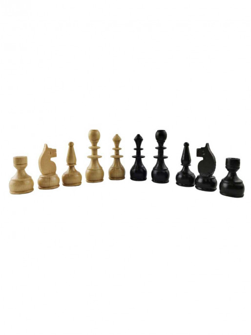 ORESHAK Set of wooden chess pieces