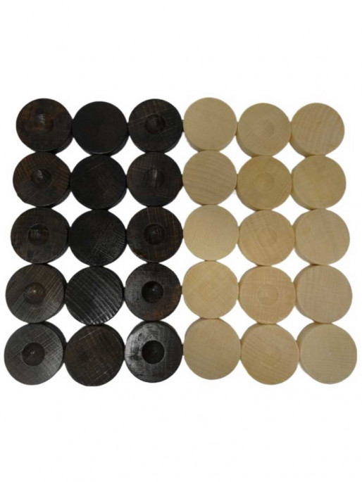 ORESHAK Комплект дървени пулове за табла