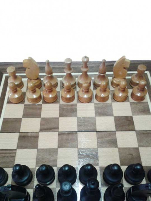 ORESHAK Chess and backgammon set