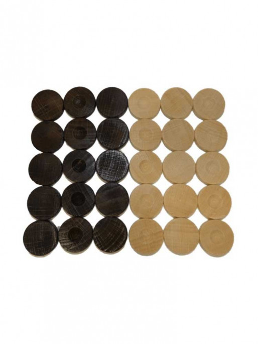 ORESHAK Комплект дървени пулове за табла