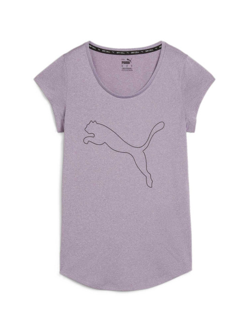 PUMA Κοντομάνικη Μπλούζα PERFORMANCE HEATHER CAT W
