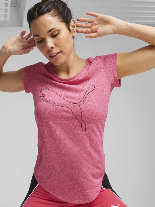 PUMA PERFORMANCE HEATHER CAT W T shirt