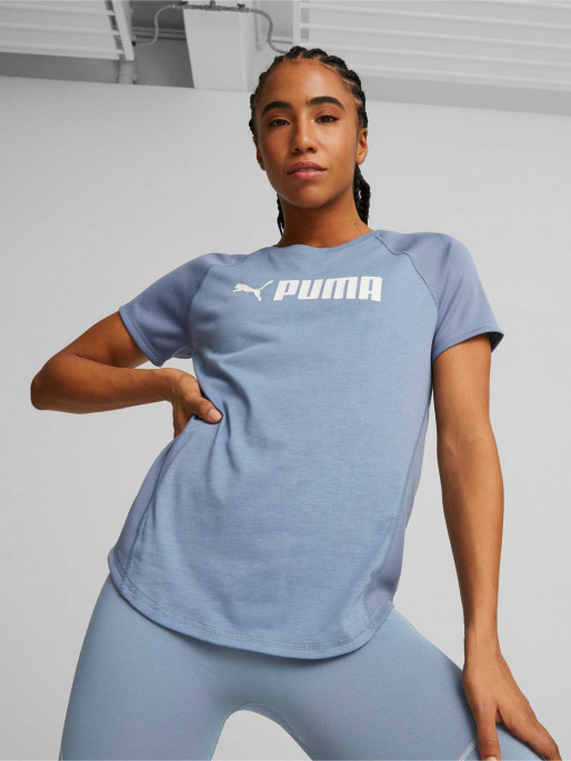 PUMA Κοντομάνικη Μπλούζα Fit Logo