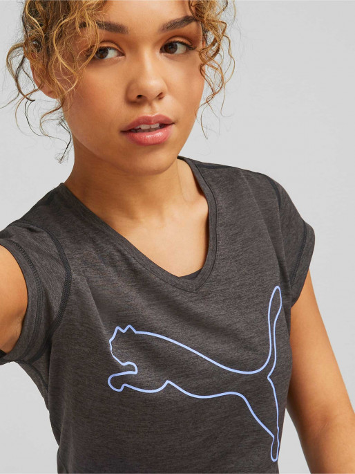 PUMA Train Favorite Heather Cat Tee