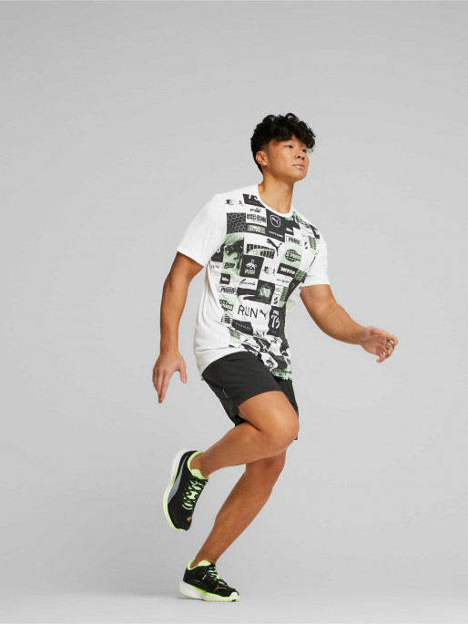 PUMA Tricou Run Favorite Aop