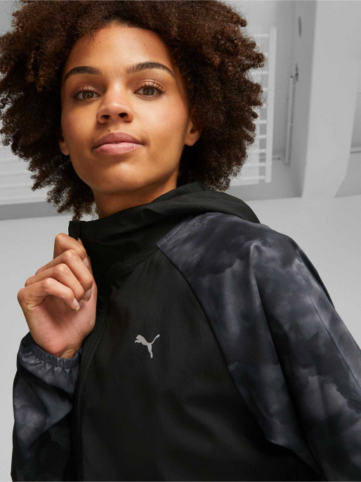 PUMA RUN FAVORITE AOP WOVEN W Jacket