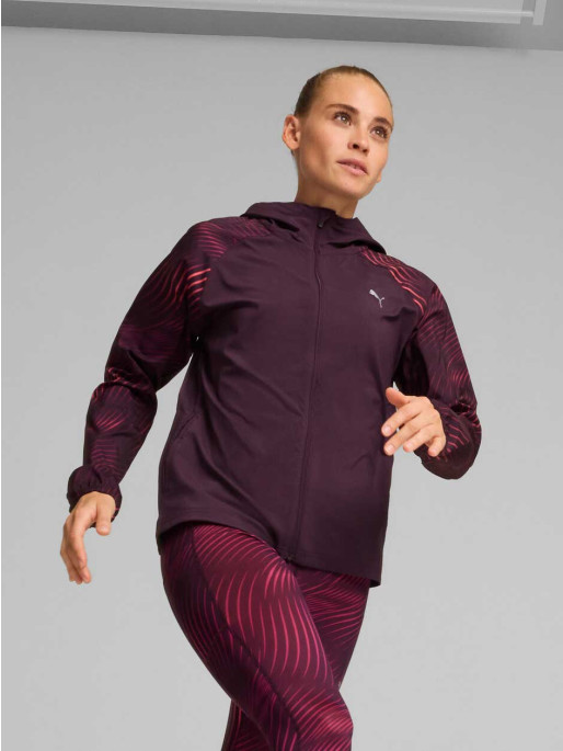 PUMA Яке RUN FAVORITE AOP WOVEN JACKET W