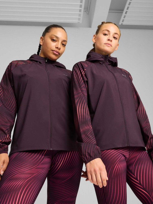 PUMA Яке RUN FAVORITE AOP WOVEN JACKET W