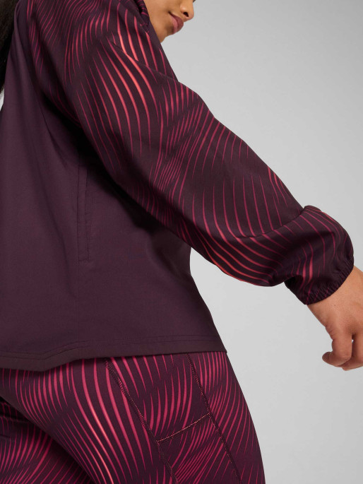 PUMA Яке RUN FAVORITE AOP WOVEN JACKET W