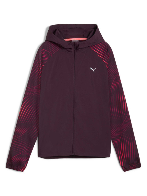 PUMA Яке RUN FAVORITE AOP WOVEN JACKET W