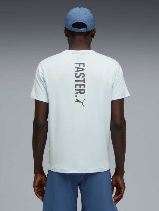 PUMA Тениска GRAPHICS RUNNING FASTER TEE M