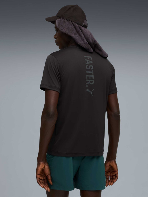 PUMA Тениска GRAPHICS RUNNING FASTER TEE M