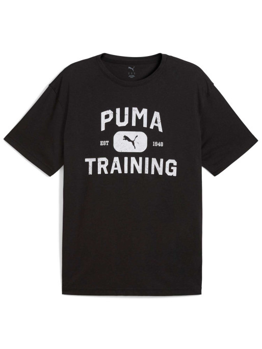 PUMA Tricou Graphics Train Logo Relaxed M