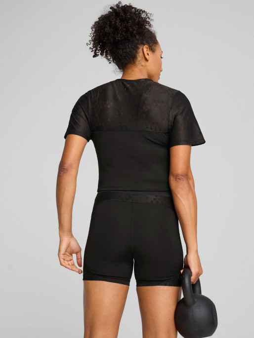 PUMA Tricou Lace Top - Short