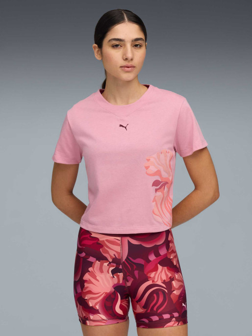 PUMA Tricou W Floral Ribbon Fashion Graphic