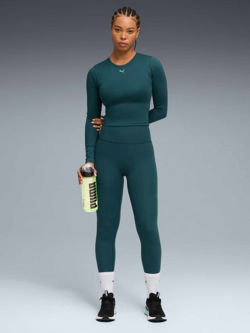 PUMA Блуза W GREEN TERRAINS LONG SLEEVE