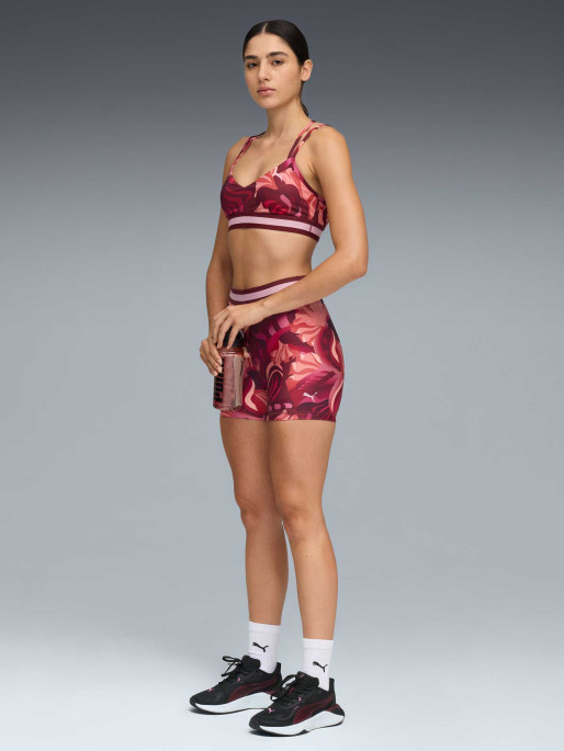 PUMA Αθλητικό Μπουστάκι FLORAL RIBBON STRAPPY BRA – LOW