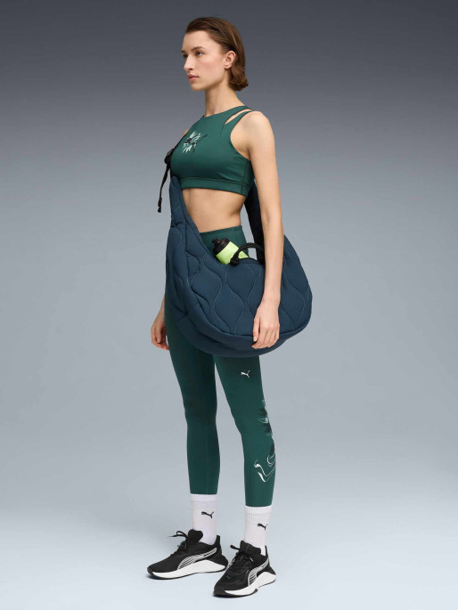 PUMA Bustiera sport Green Terrains Graphic - Mid