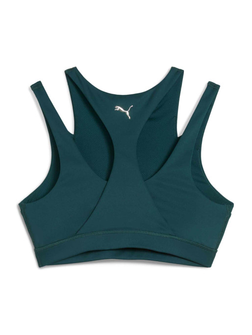 PUMA Bustiera sport Green Terrains Graphic - Mid