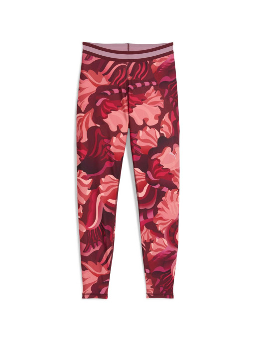 PUMA Αθλητικό Κολάν W PUMA STRONG FLORAL RIBBON TIGHT AOP HW 7/8