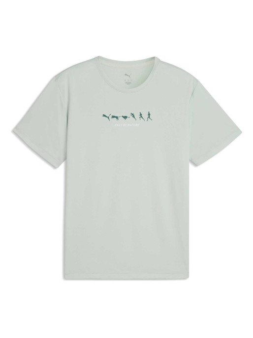 PUMA Тениска M Run Slogan Graphic Tee