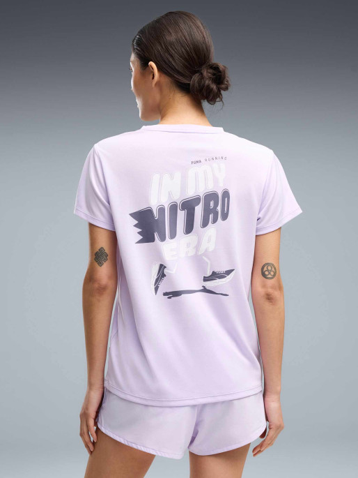 PUMA Тениска W Run Nitro Graphic Tee