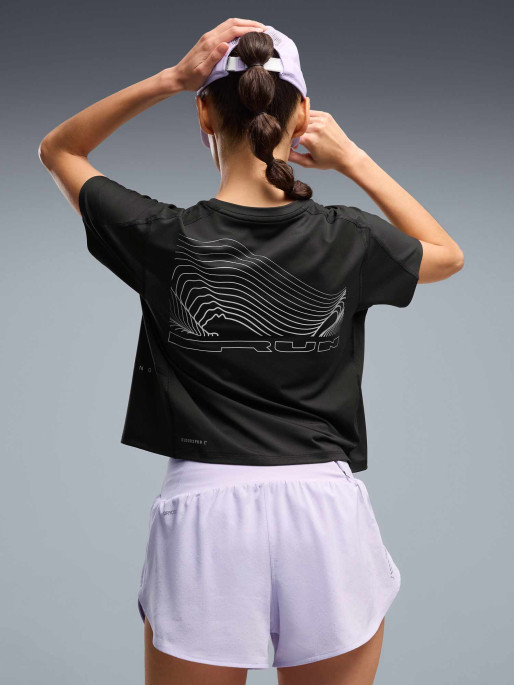 PUMA Тениска W Run BRIGHTSTRIDE Cloudspun Tee