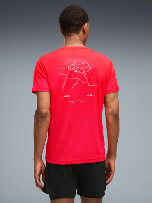 PUMA Тениска M Run Illustrative Graphic Tee