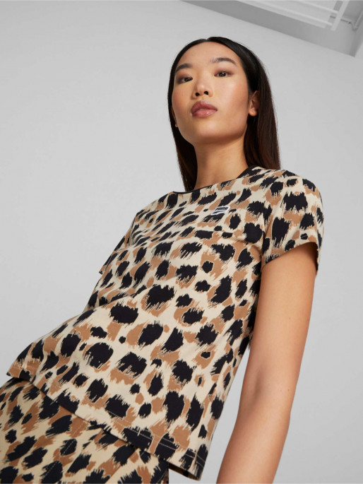 PUMA Tricou Downtown AOP Slim