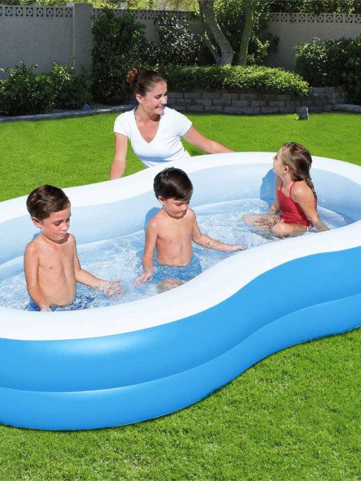 BESTWAY Надуваем басейн Фамилен 54117 - 262x157x46см